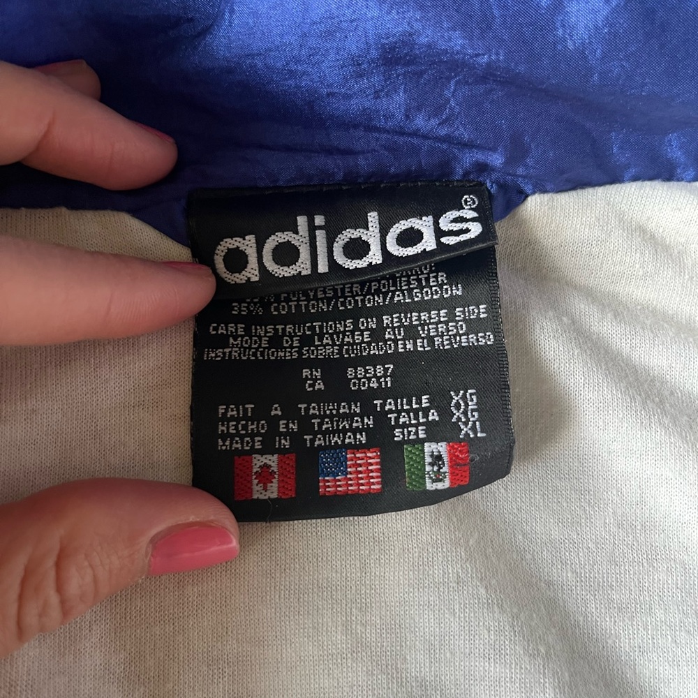 VINTAGE ADIDAS Windbreaker - Picture 2 of 4
